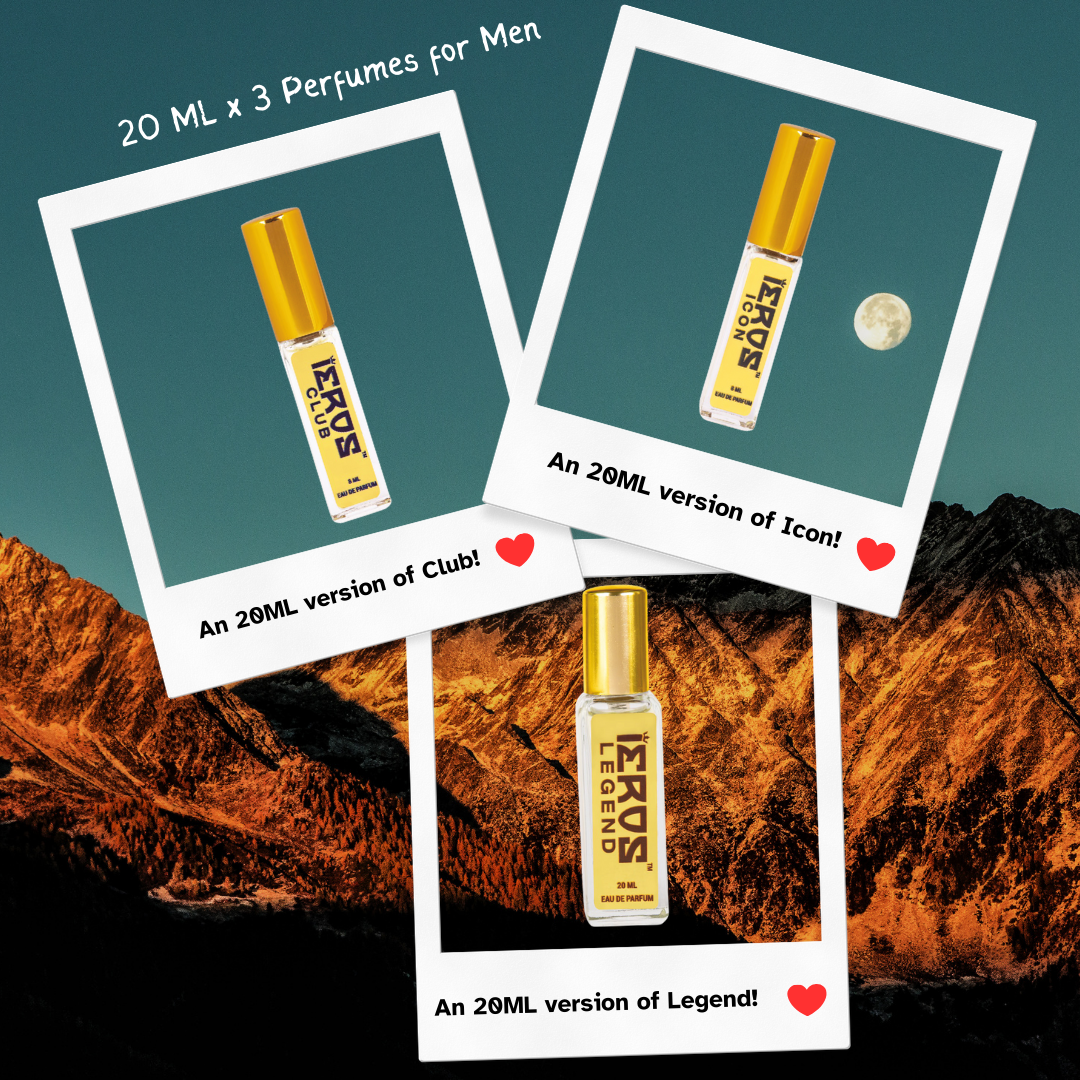 20ML x 3 perfumes for men combo