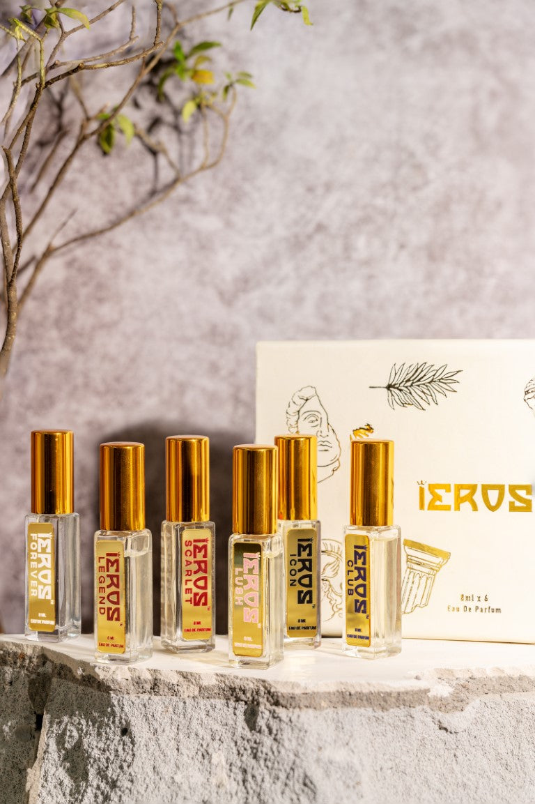 8 ML x 6 Perfumes Unisex Combo